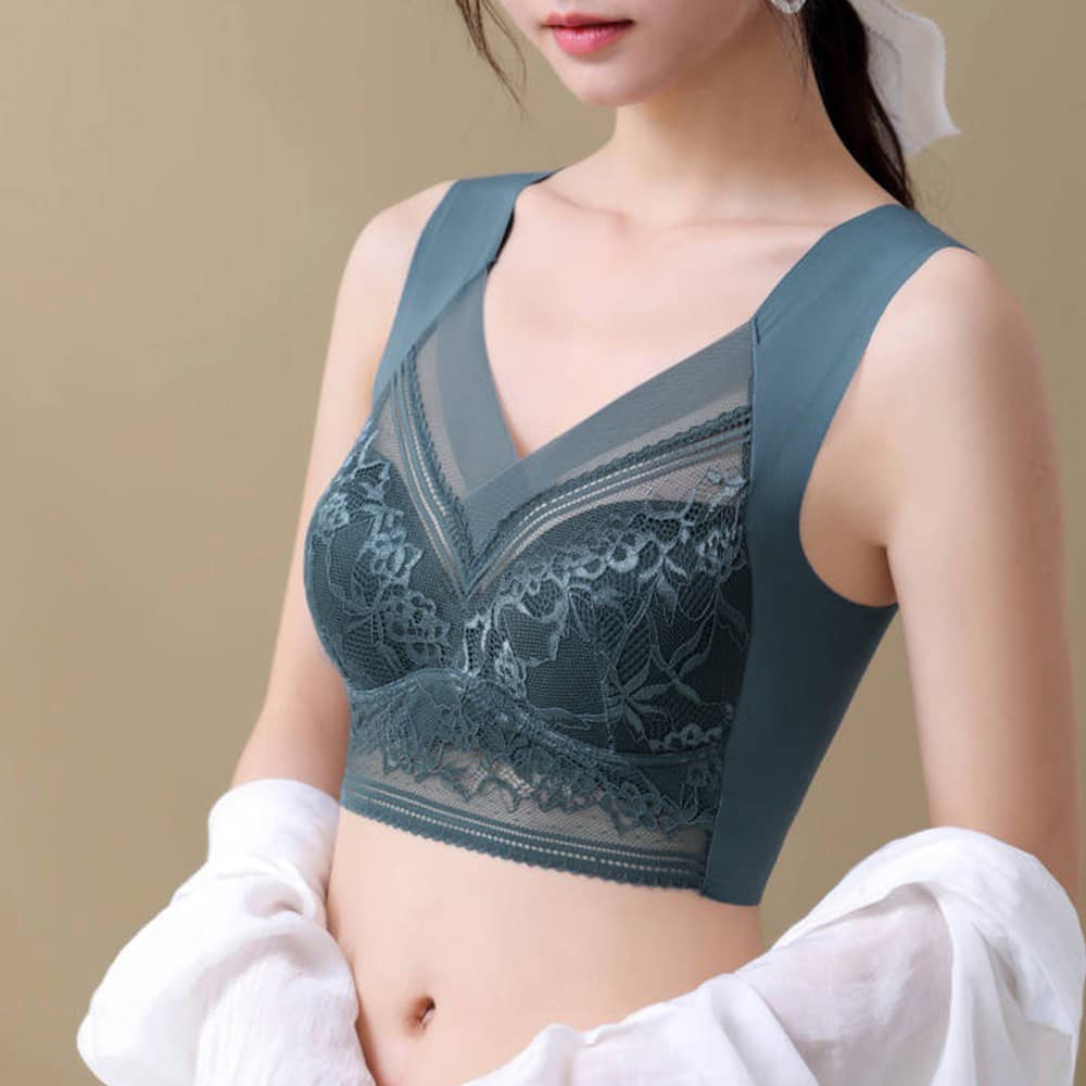 脇高レース ノンワイヤーブラトップ タンクトップ