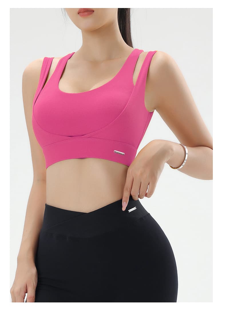 ブラトップ やさしく包む二重肩紐ブラトップ