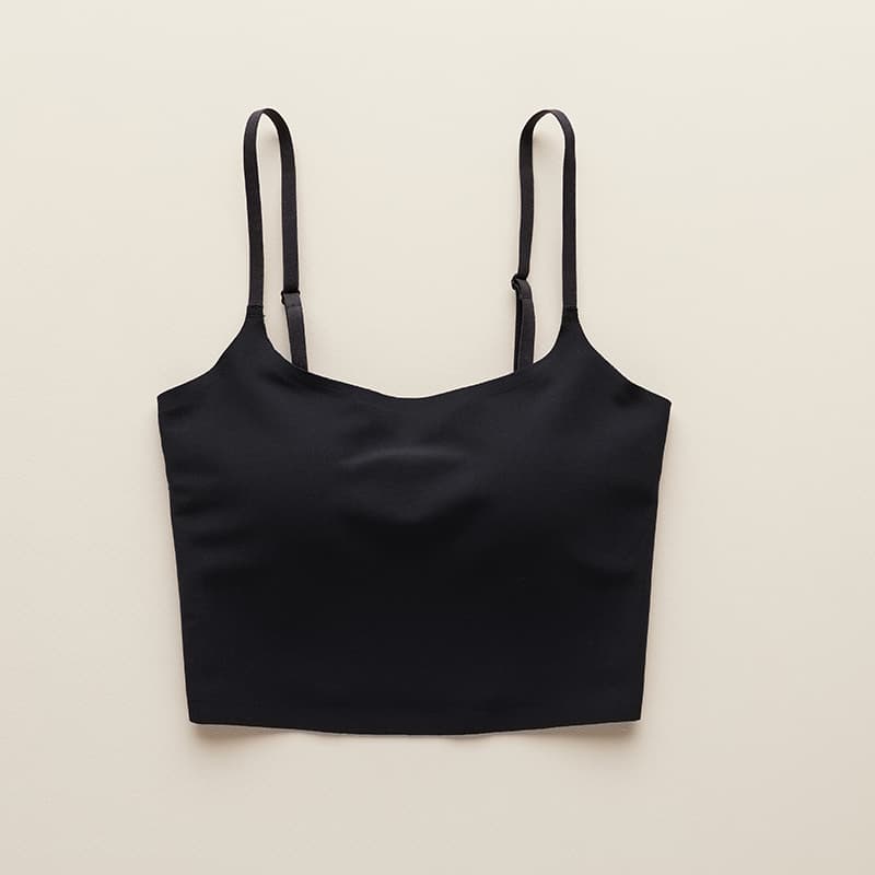 シンプル美シルエットブラトップ