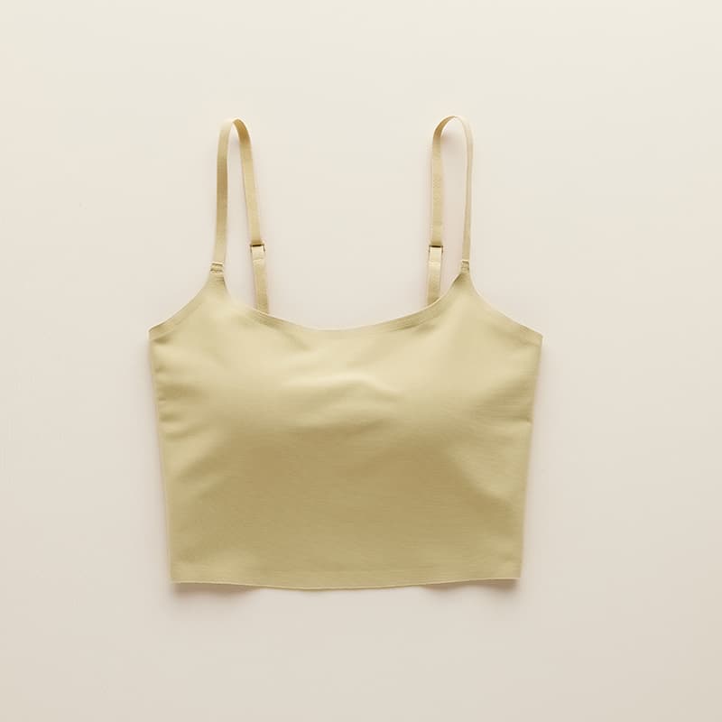 シンプル美シルエットブラトップ