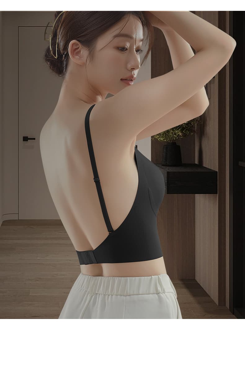 ブラトップ シームレス美胸キャミソール