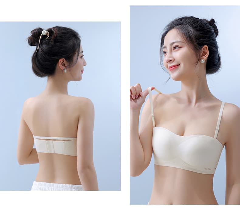 ブラトップ 美しいシルエット 楽ちんノンワイヤーチューブ