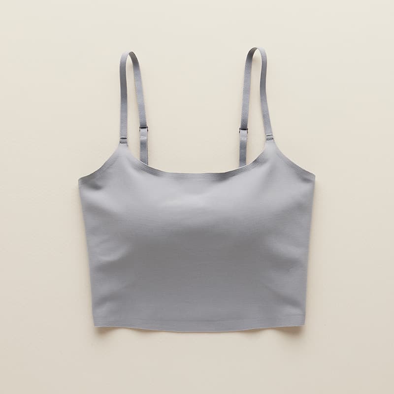 シンプル美シルエットブラトップ