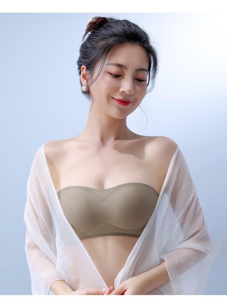ブラトップ 美しいシルエット 楽ちんノンワイヤーチューブ