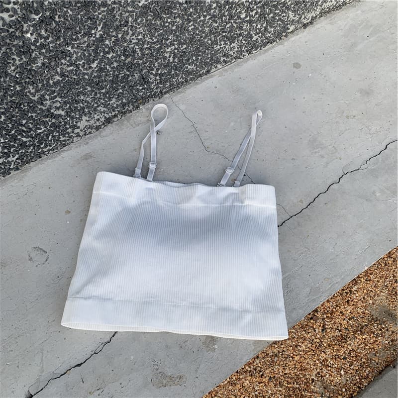 ブラトップ 胸元すっきりチューブトップ