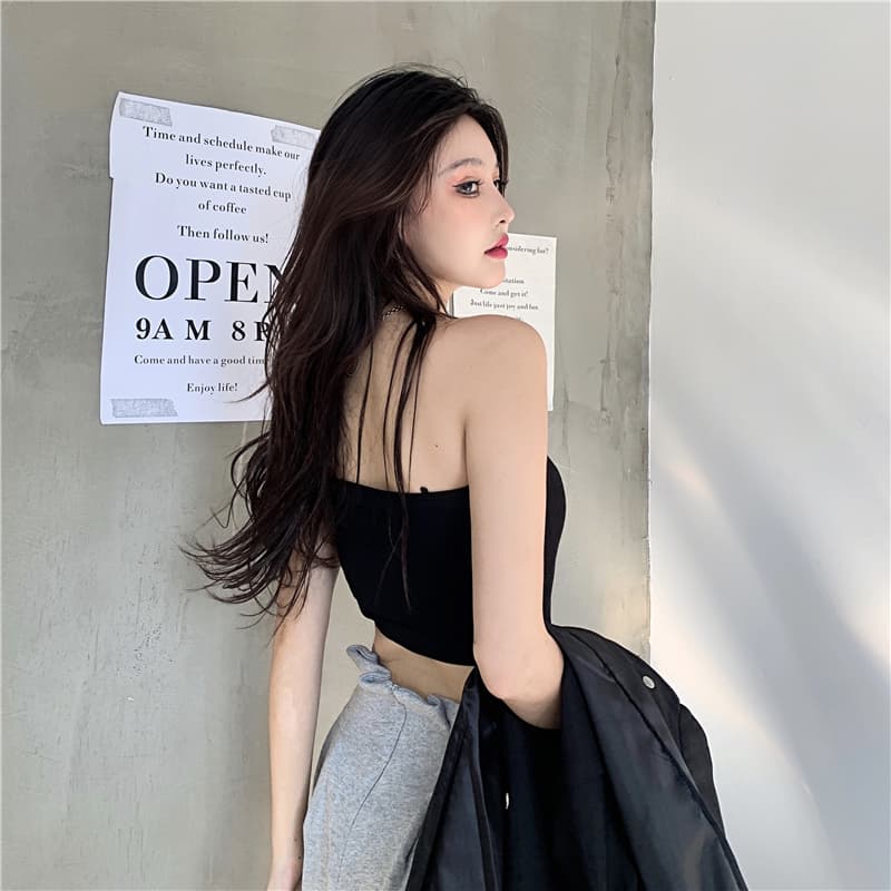 ブラトップ 胸元すっきりチューブトップ