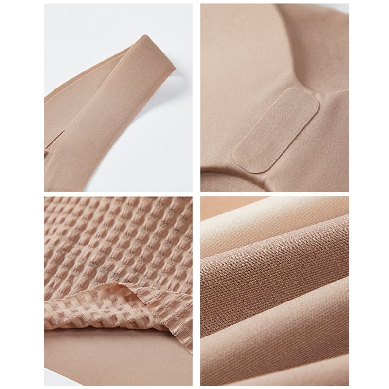 ブラトップ 内蔵カップ付きショート丈タンクトップ無地4色