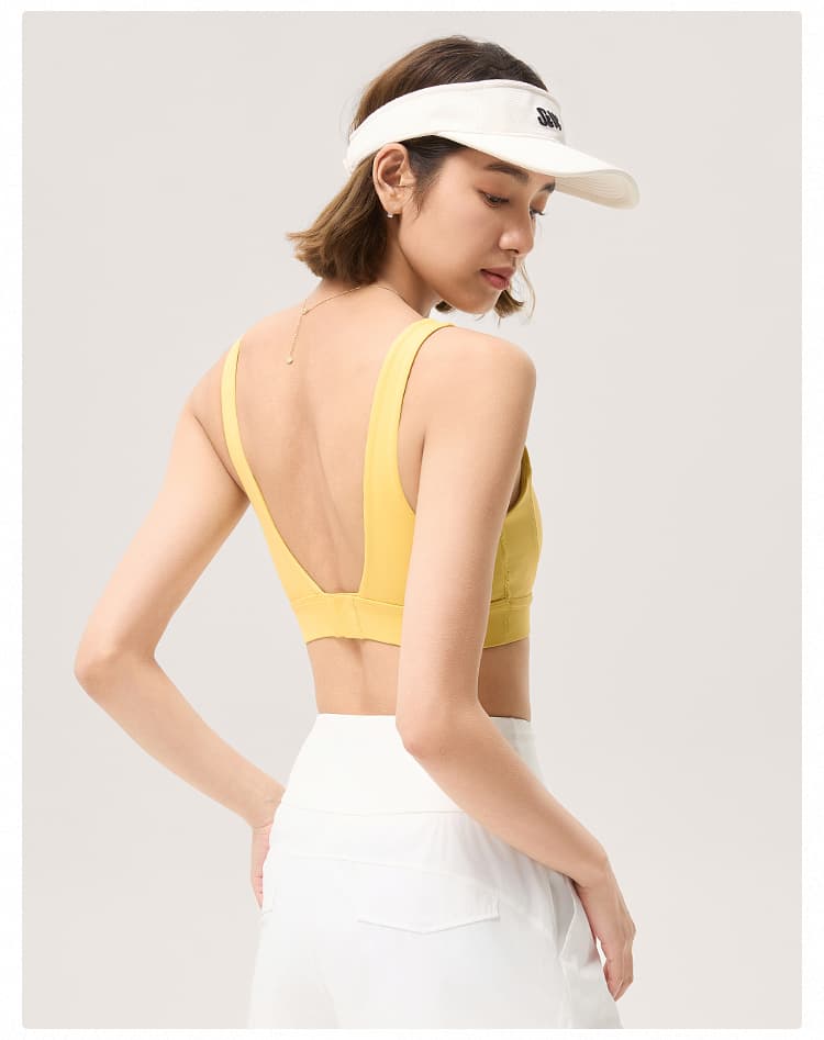 ブラトップ シンプル美胸ブラトップタンクトップ