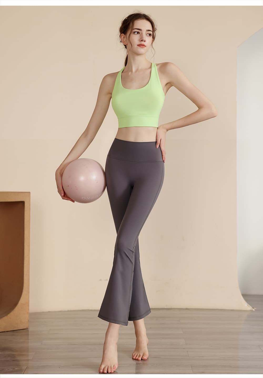 ブラトップ 美背クロスラインブラトップ