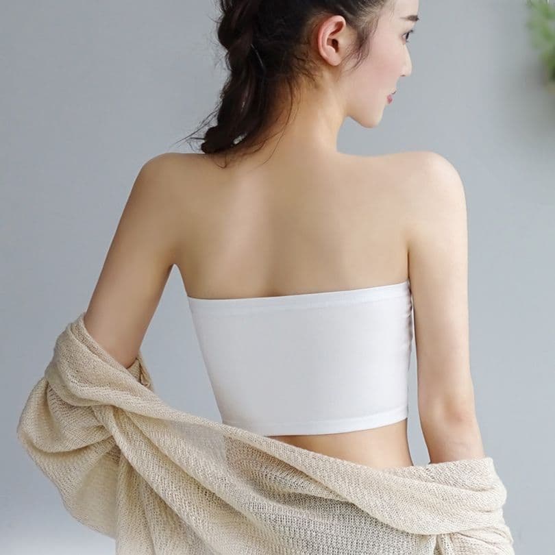 ブラトップ なめらかフィット シームレスチューブトップ