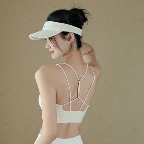 ブラトップ シンプル二本紐ブラトップ