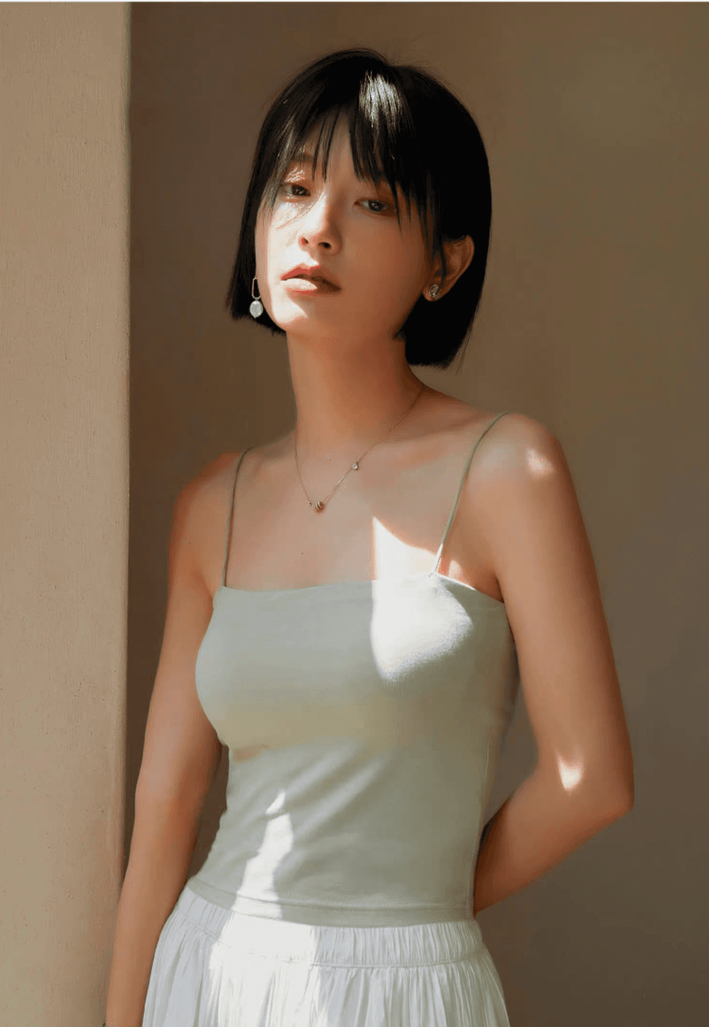 ブラトップ なめらか美胸キャミブラトップ