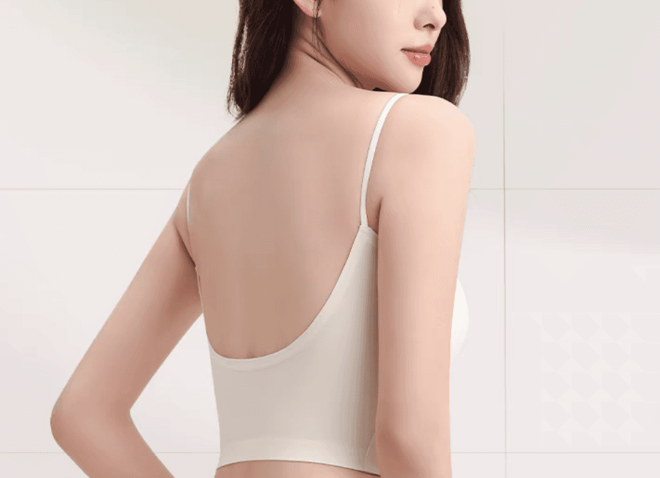 ブラトップ ブラトップ 涼感シルエット美背タンクトップ