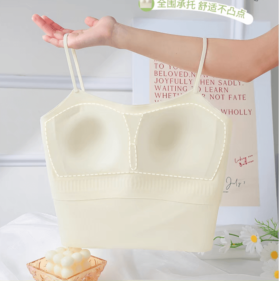 ブラトップ ブラトップ 涼感シルエット美背タンクトップ