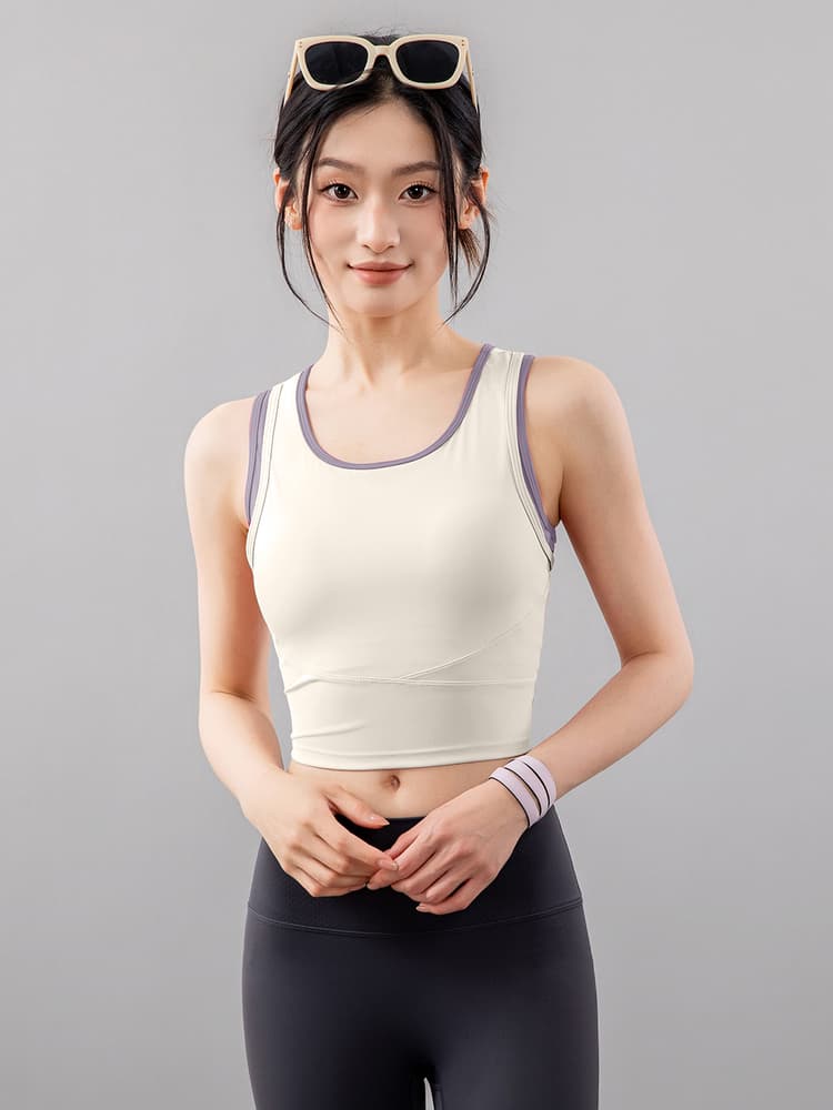 ブラトップ パイピングスポーティブラトップ