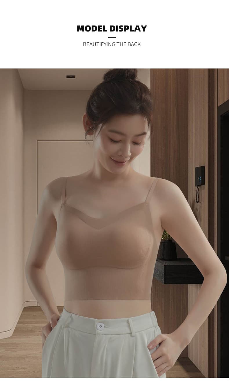 ブラトップ 美背クロスストラップブラトップ