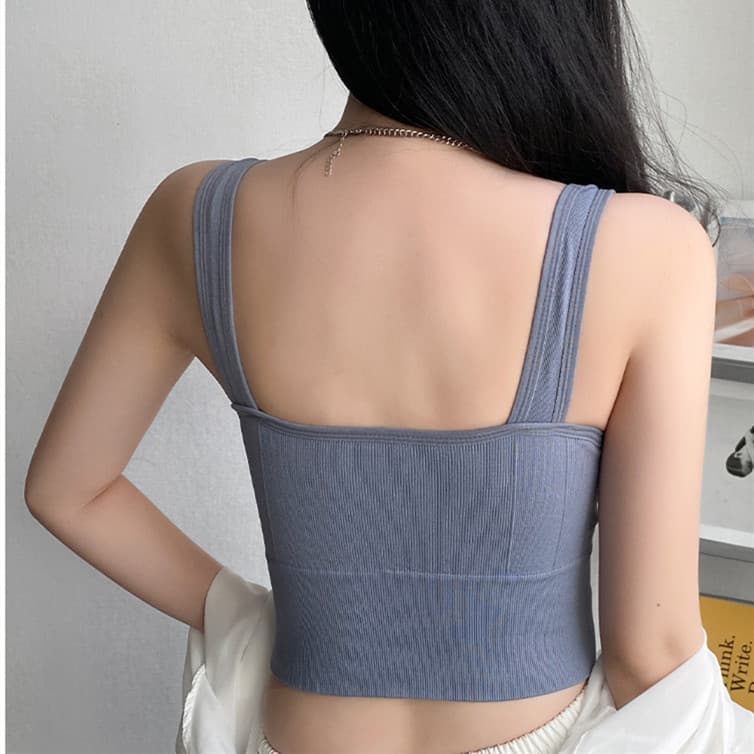 ヨガ専用ブラトップ 無縫製タンクトップ インナー