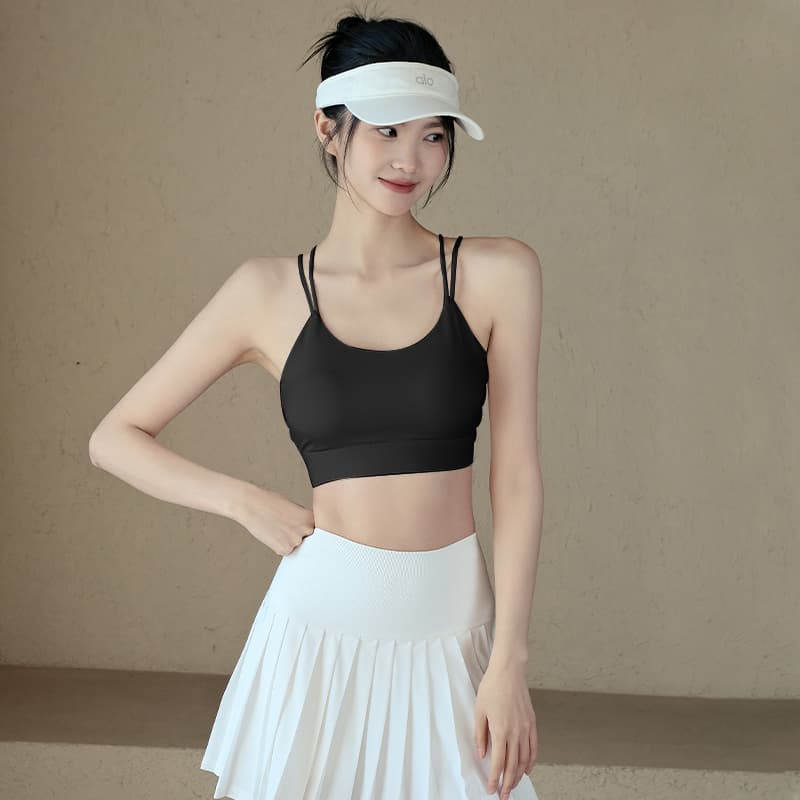 ブラトップ シンプル二本紐ブラトップ
