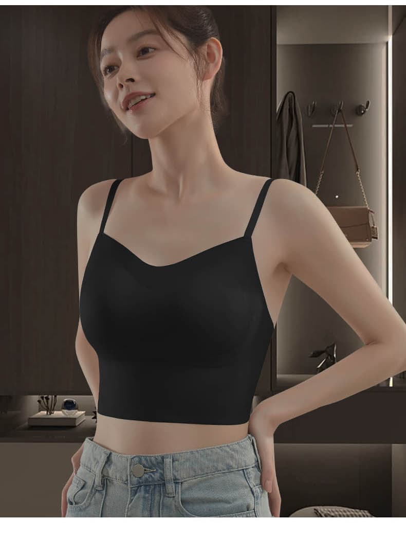 ブラトップ 美背クロスストラップブラトップ