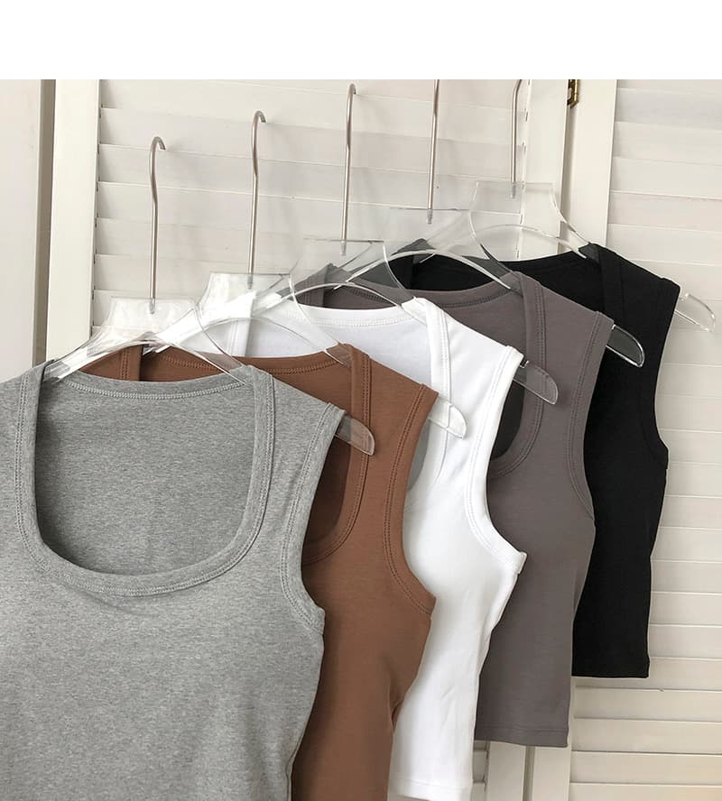 ブラトップ すっきり美胸 無縫製タンクトップ