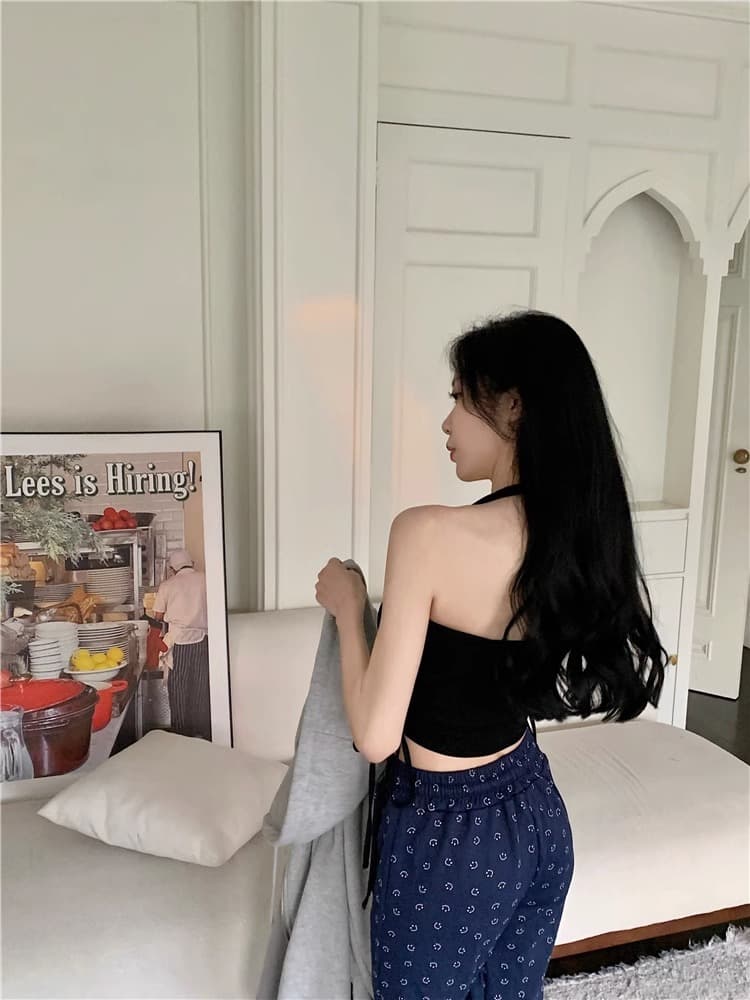 ブラトップ シンプル胸元美ライン ホルターブラ