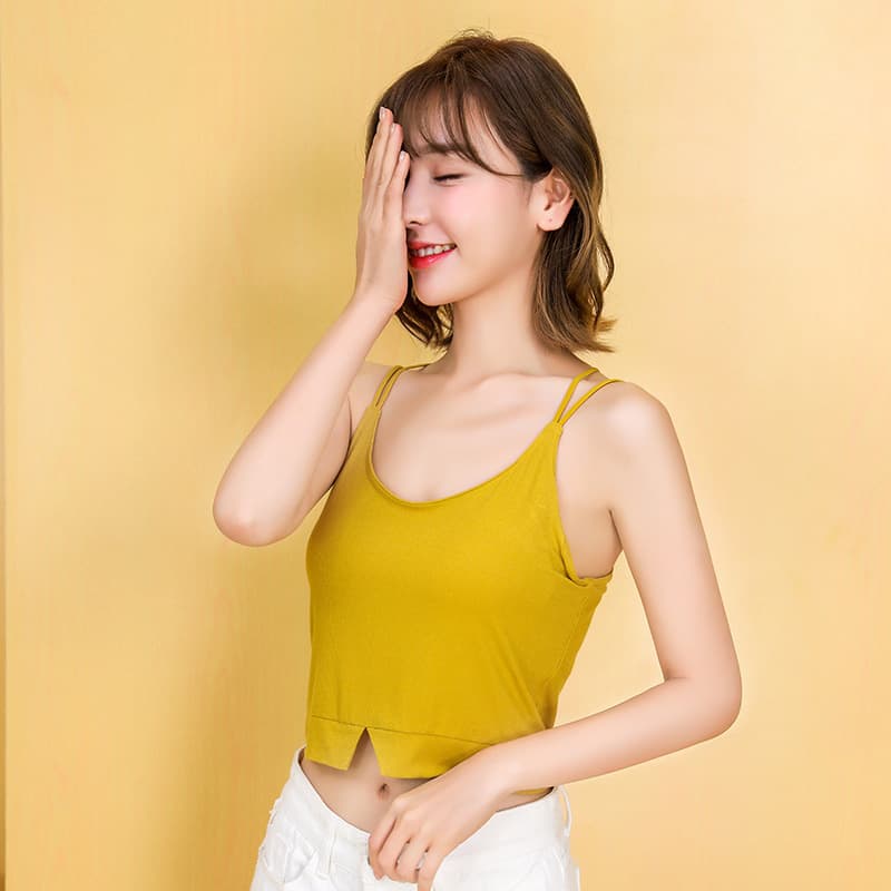 クロスストラップ美姿勢ブラトップ