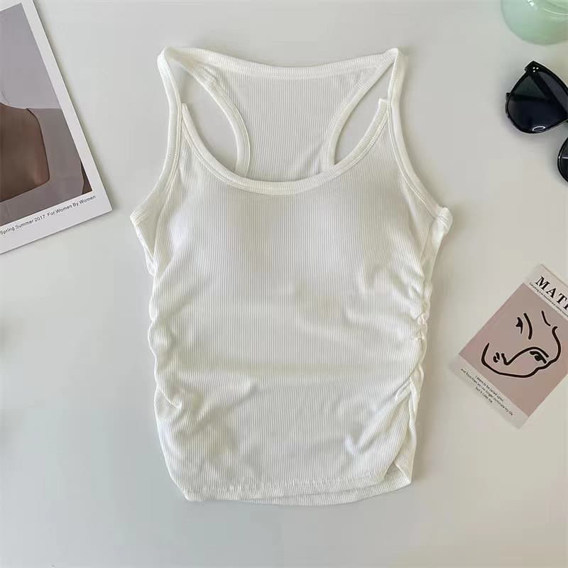 シンプル フィット ストレッチ ブラトップ