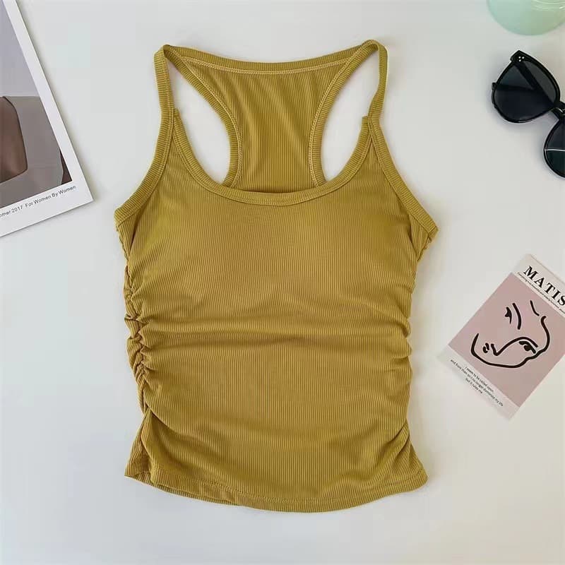シンプル フィット ストレッチ ブラトップ