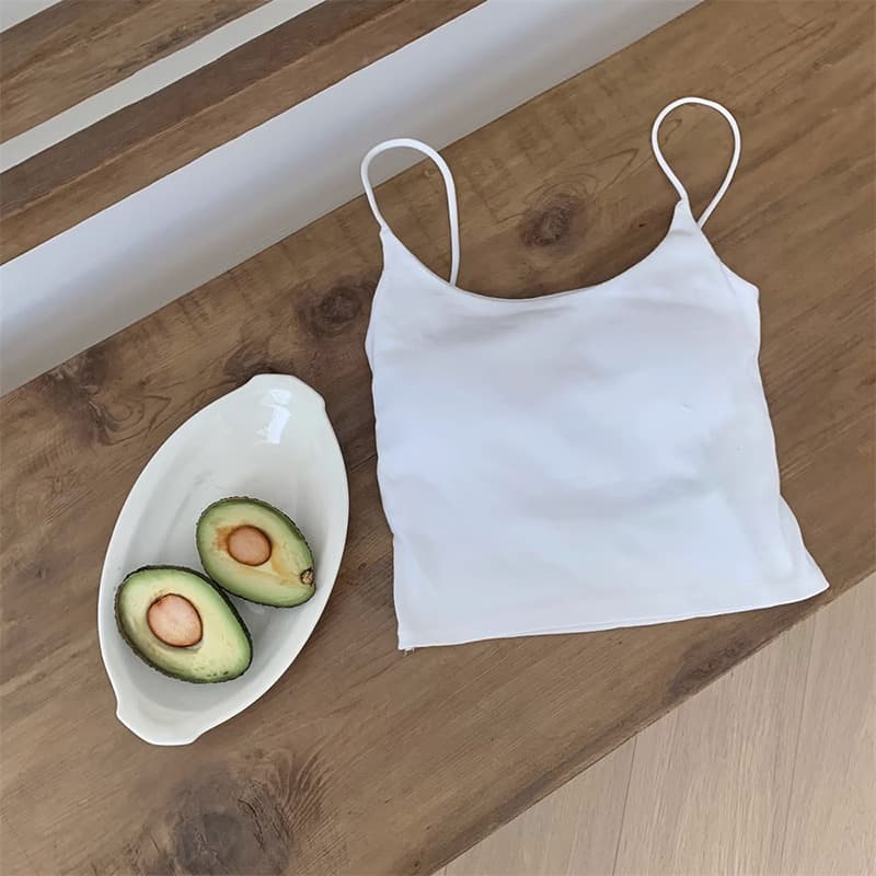 細肩紐 シンプル ブラトップ