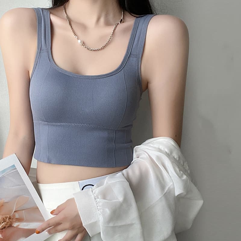 ヨガ専用ブラトップ 無縫製タンクトップ インナー