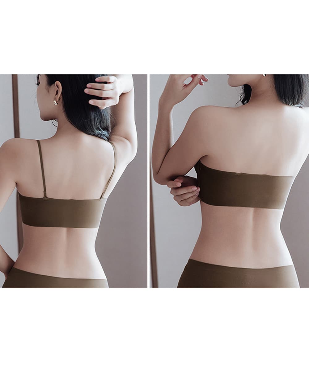 ブラトップ チューブ型盛れるブラ ずれない落ちない