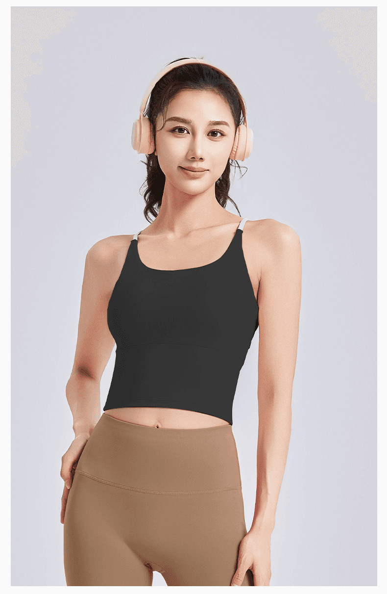 ブラトップ なめらか美胸ブラトップタンクトップ
